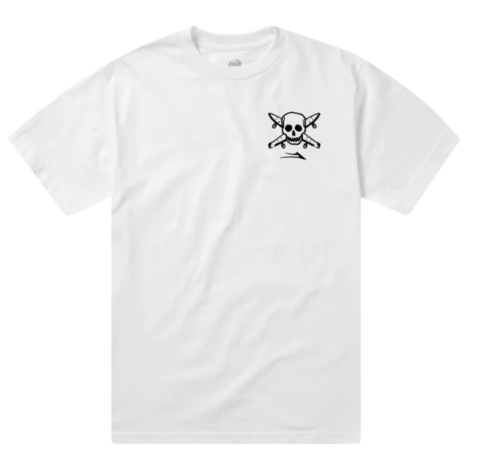 STREET PIRATE TEE WHITE