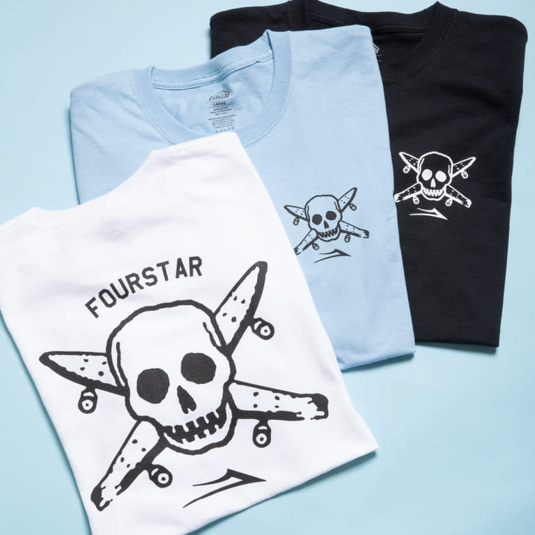 LK STREET PIRATE FOURSTAR WHITE