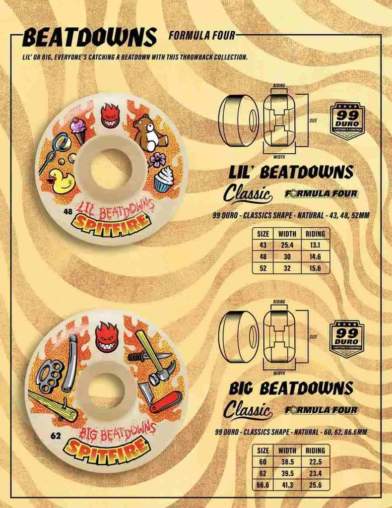 F4 99 BEATDOWNS LIL CLASSIC 48MM