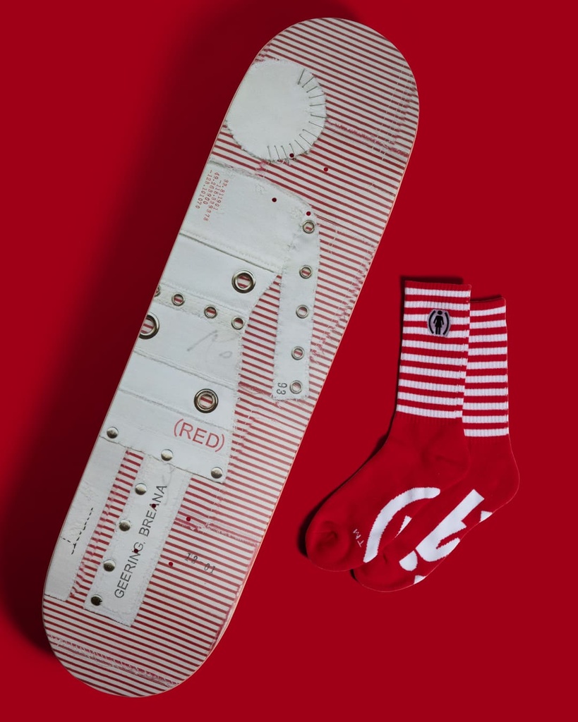 GI STRIPE (RED) GEERING 8