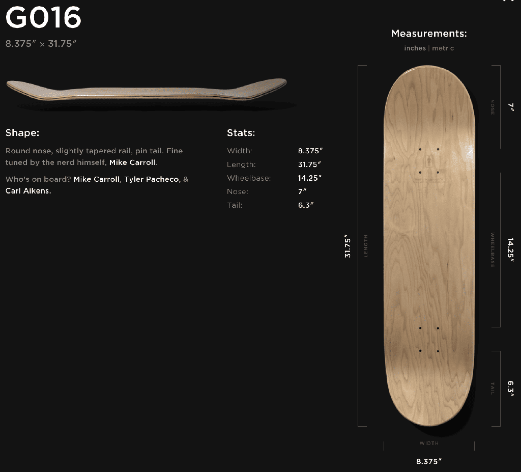 GI SPLINTER PACHECO 8.375