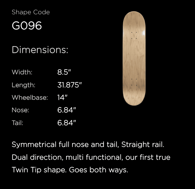 GI OG NATURALS PACHECO TWIN 8.5