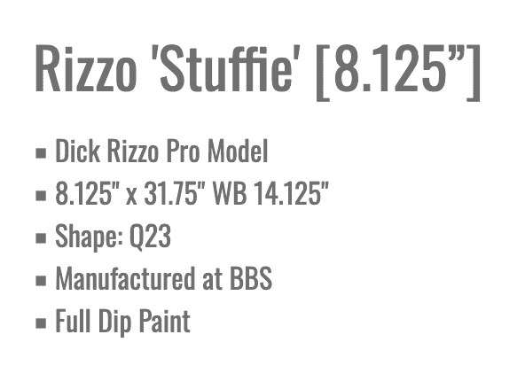 QU RIZZO STUFFIE 8.125