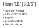 QU HENRY I.D. 8.375