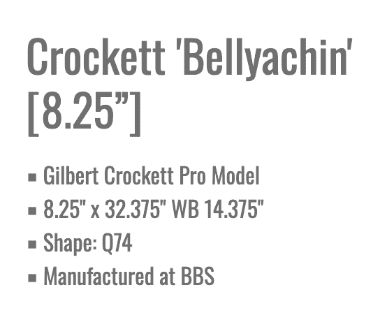 QU CROCKETT BELLYACHIN 8.25