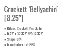 QU CROCKETT BELLYACHIN 8.25