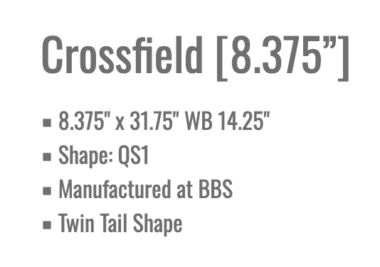 QU CROSSFIELD 8.375