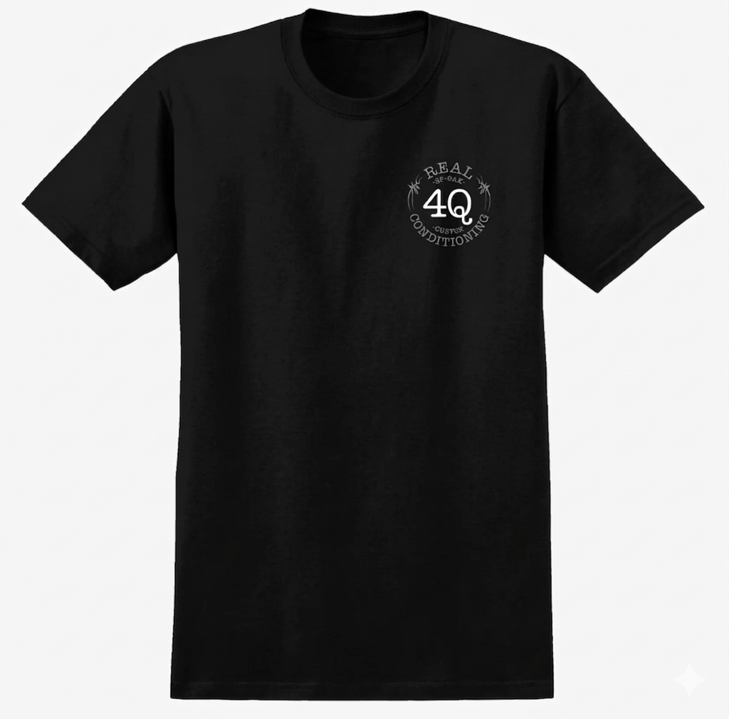 RE 4Q TEE BLACK