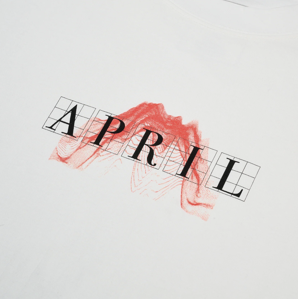 AP GRIDLOCK TEE WHITE