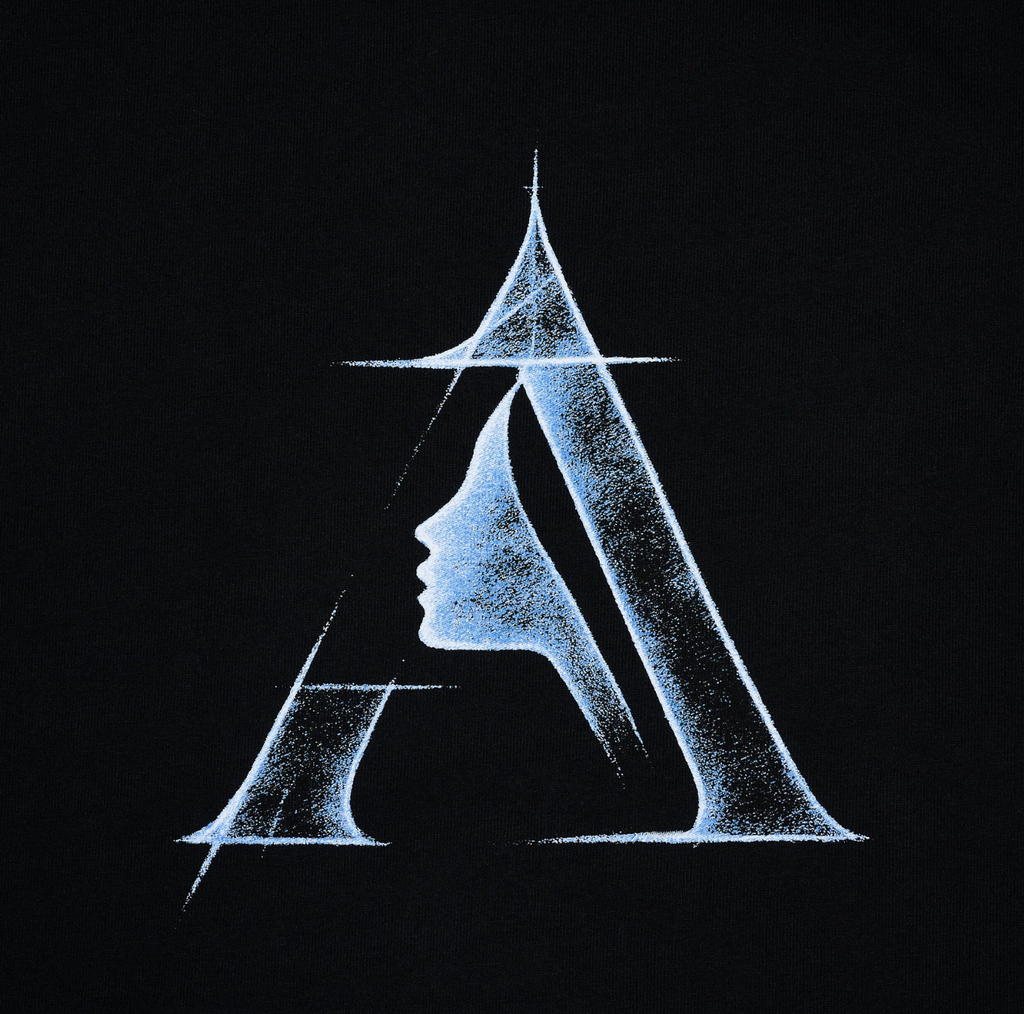 AP BLUEPRINT TEE BLACK