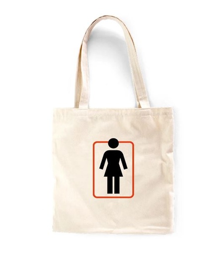 GI TOTE GIRL UNBOXED CANVAS NATURAL