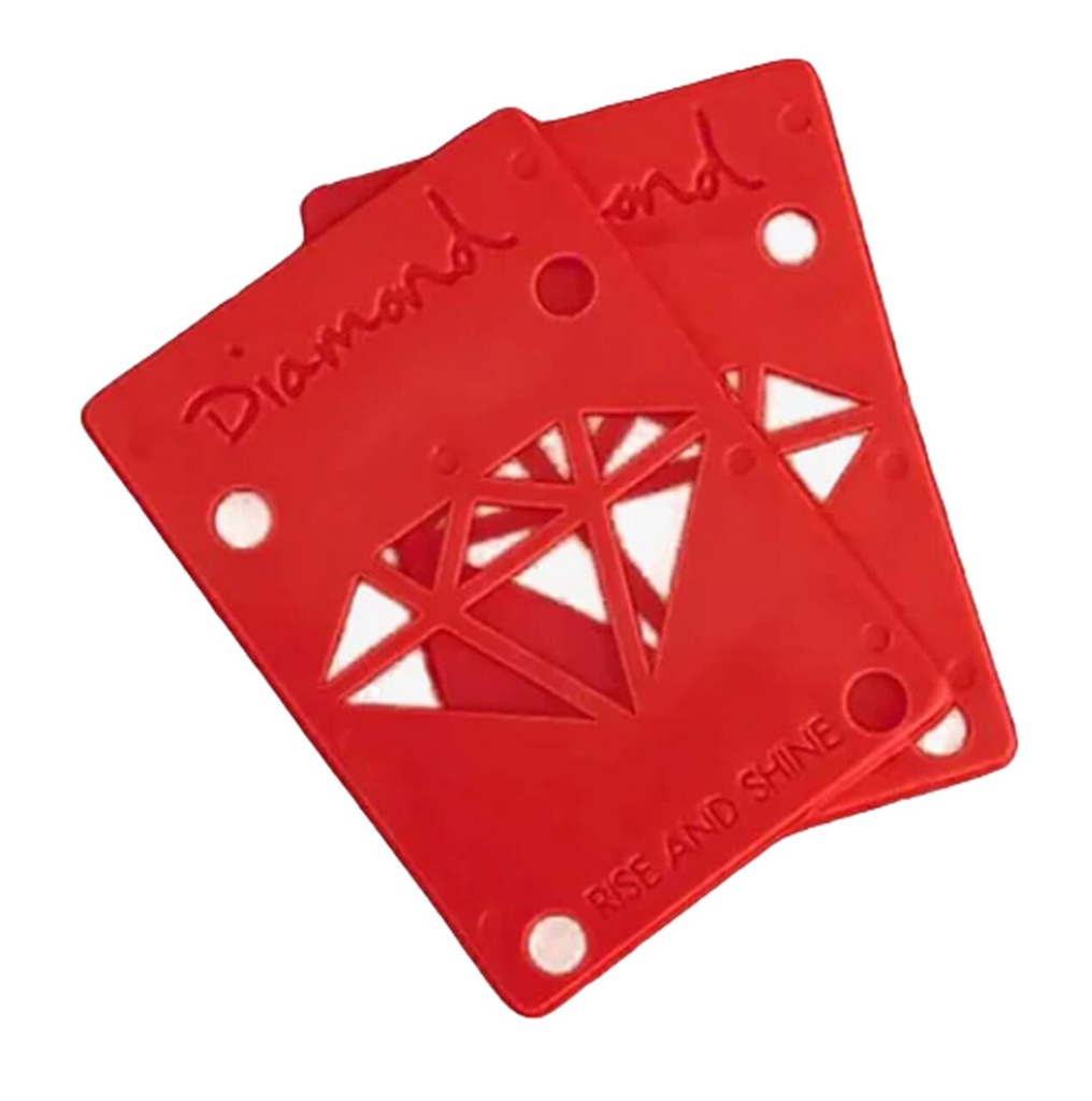 RISER DIAMOND RED 1/8