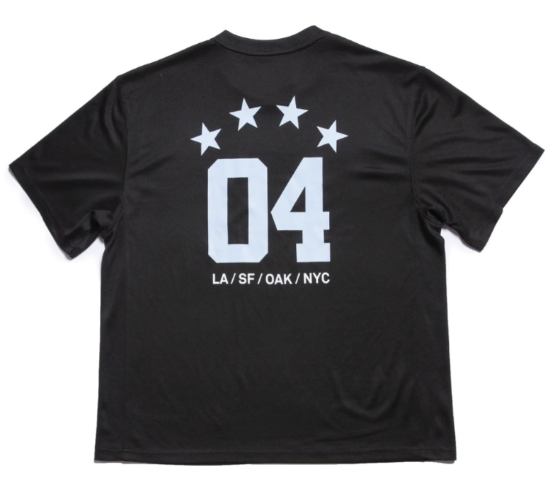 LK FOURSTAR TOUR JERSEY TEE BLACK