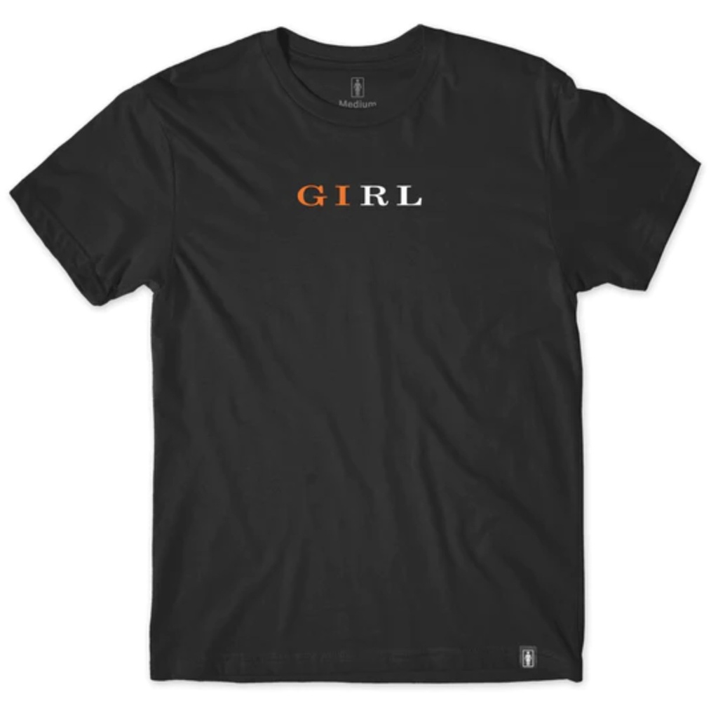 GI SERIF TEE BLACK