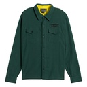 AH BASIC EAGLE FLANNEL SHIRT DARK GREEN