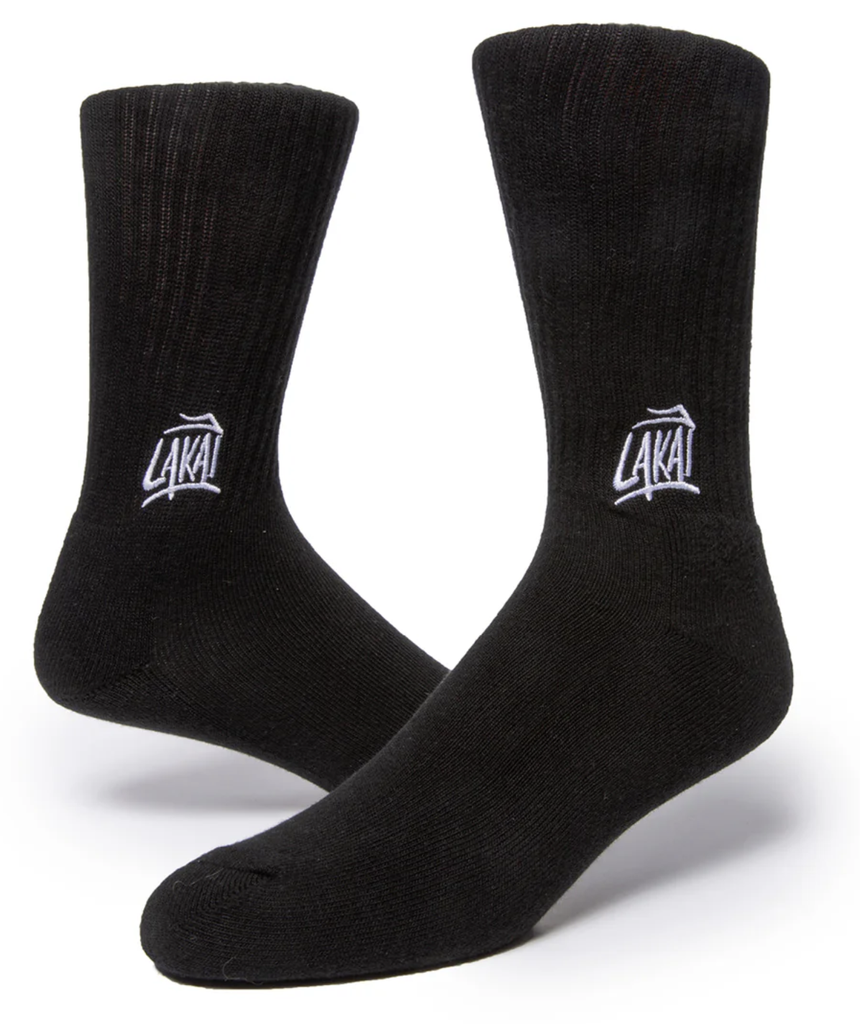 LK BRUSH SOCK  BLACK