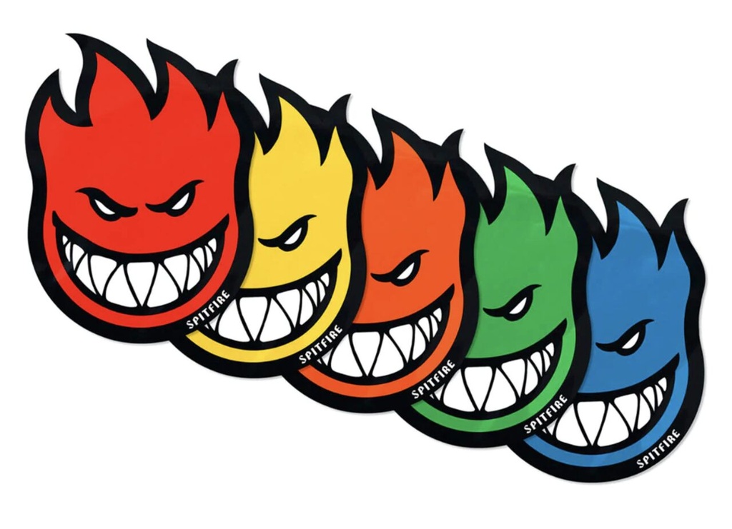 [70010013] SF STICKER FIREBALL LG