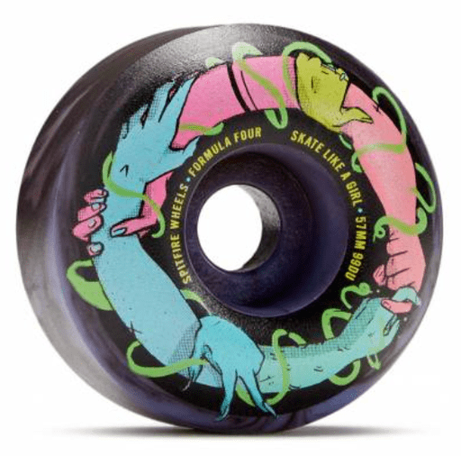 F4 99 CLASSIC SWIRL SKATE GIRL 57mm