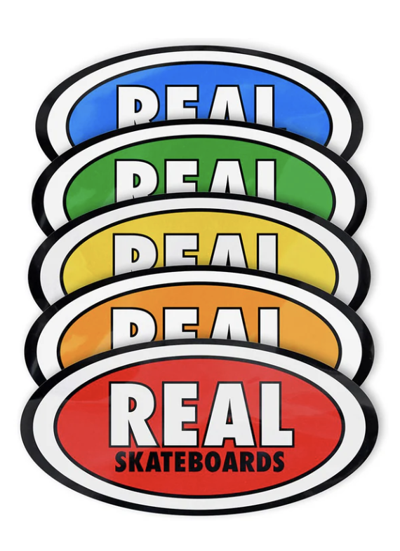 RE STICKER OVAL MD