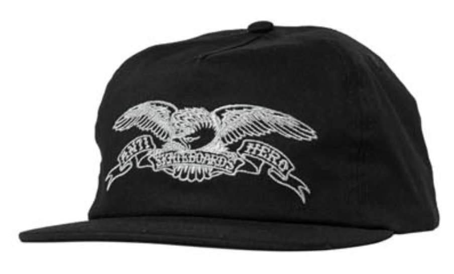 AH BASIC EAGLE SNAPBACK BLACK GREY