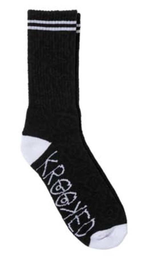 KR MULTIFLOWERS SOCK BLACK