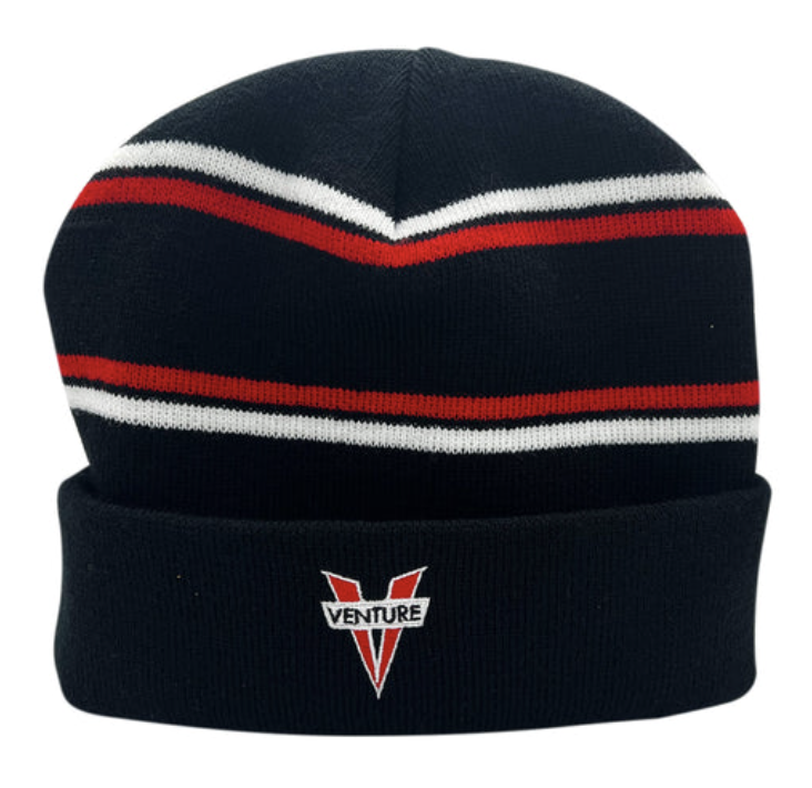 VE HERITAGE CUFF BEANIE BLACK