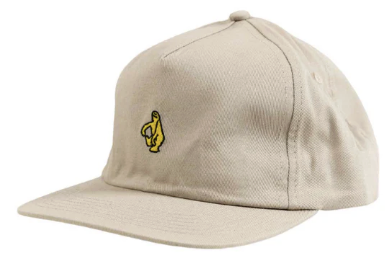 KR SHMOO SNAPBACK NATURAL GOLD