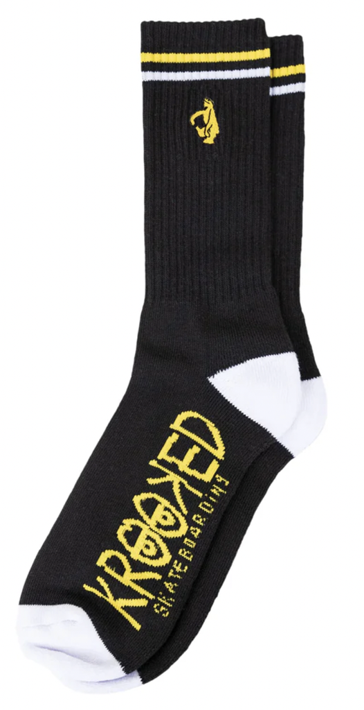 KR SCHMOO EMB SOCK BLACK