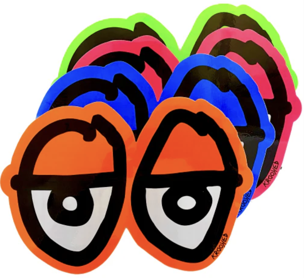 KR STICKER EYES MD