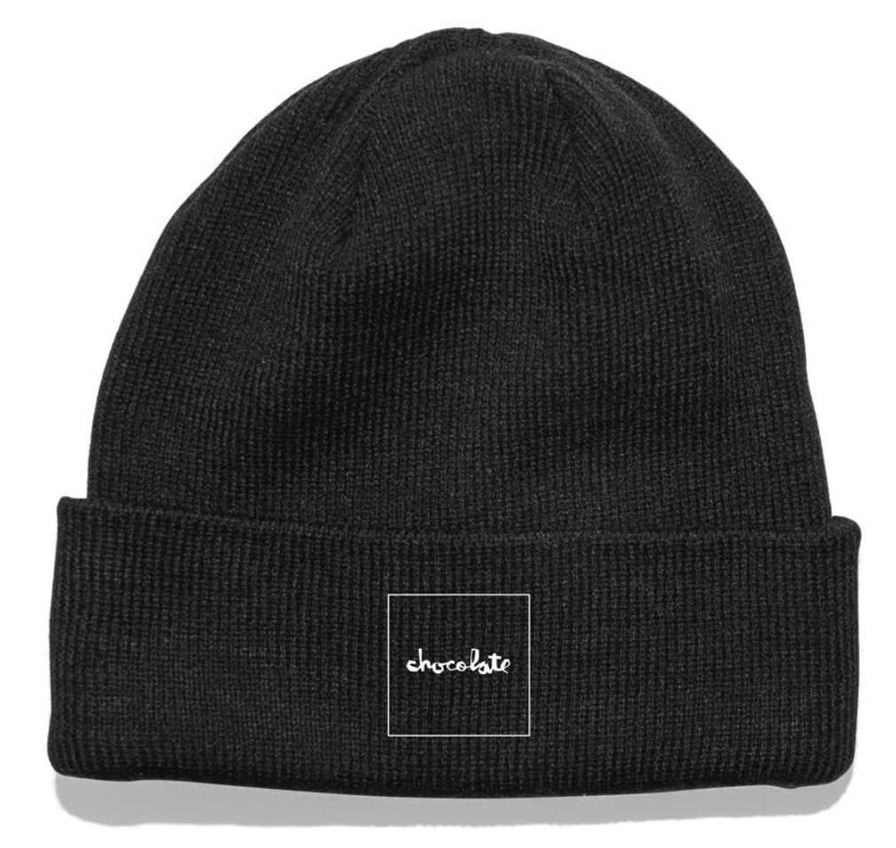 CH OG SQUARE BEANIE BLACK