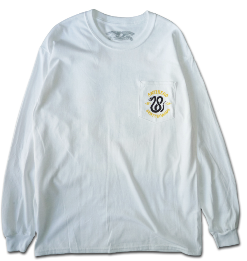 AH EIGHTEEN POCKET LONG SLEEVE WHITE