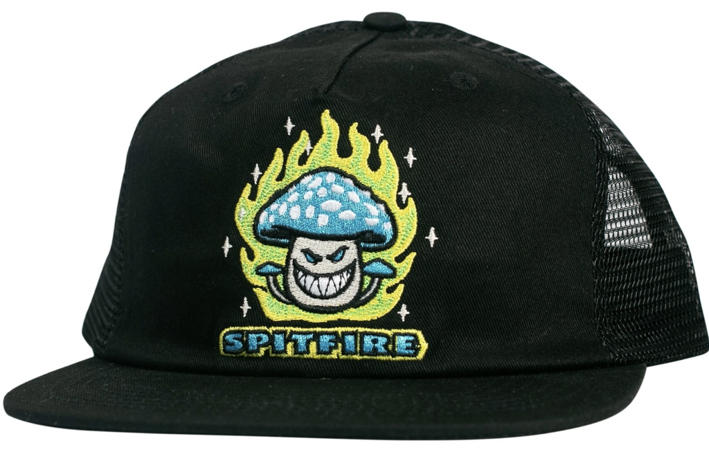 SF MUSHROOM BIGHEAD SNAPBACK BLACK BLUE