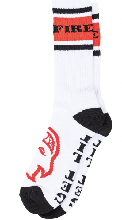 SF CLASSIC '87 BIGHEAD SOCK WHITE RED