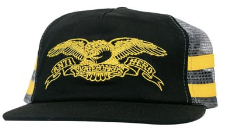 AH BASIC EAGLE SNAPBACK BLACK CHARCOAL