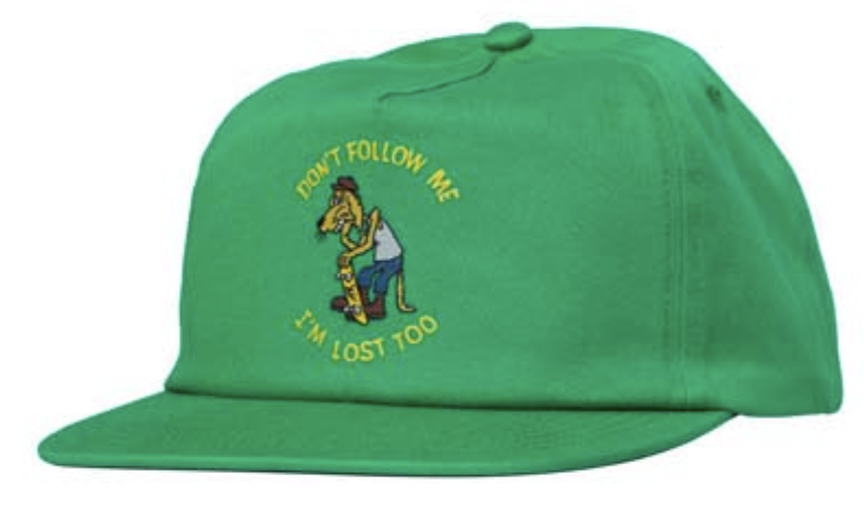 AH I'M LOST TOO SNAPBACK GREEN