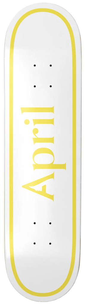 AP OG LOGO YELLOW WHITE TWIN 8.25