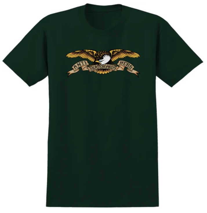 AH EAGLE TEE FOREST GREEN MULTI