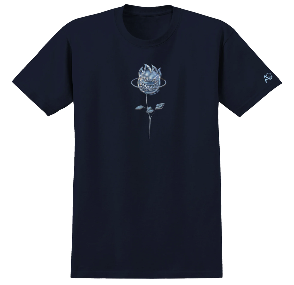 SF APRIL BIGHEAD ROSE TEE NAVY
