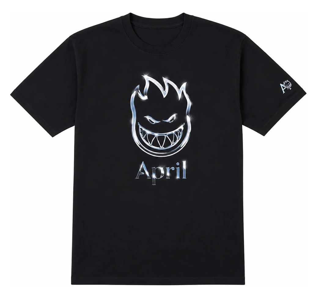 SF APRIL CHROME BIGHEAD TEE BLACK