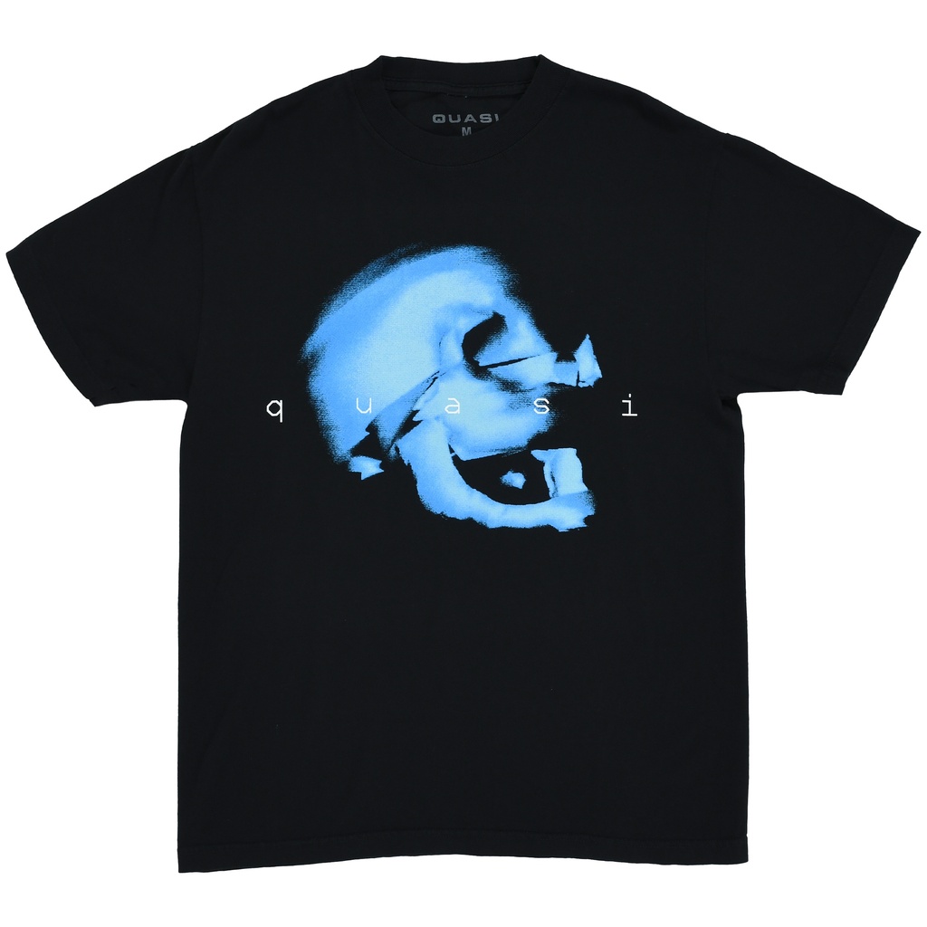 QU SCANNER TEE BLACK