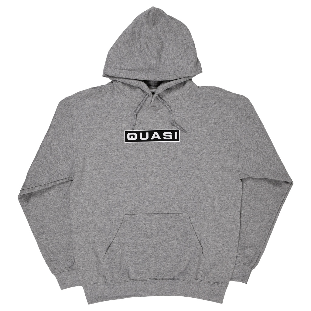 QU EUROLOGO HOOD GREY