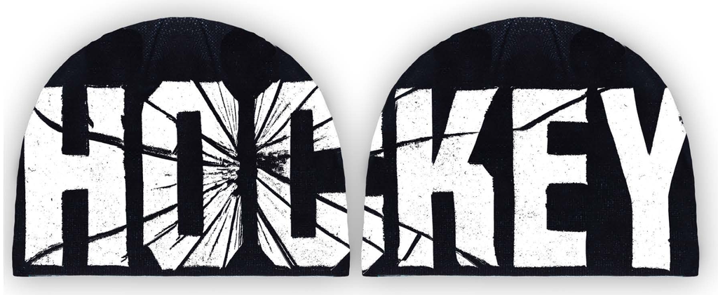[HYQ326H00101] HO SHATTER SKULLY BEANIE BLACK
