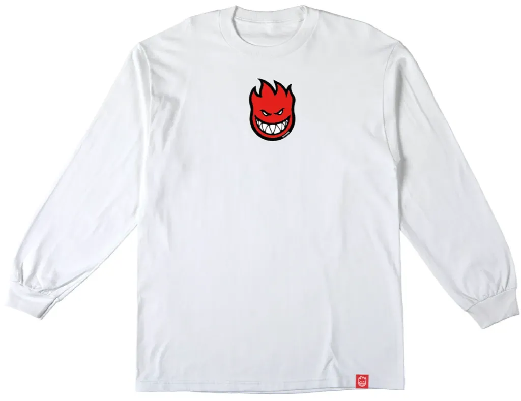 SF BIGHEAD MID FILL LONG SLEEVE WHITE