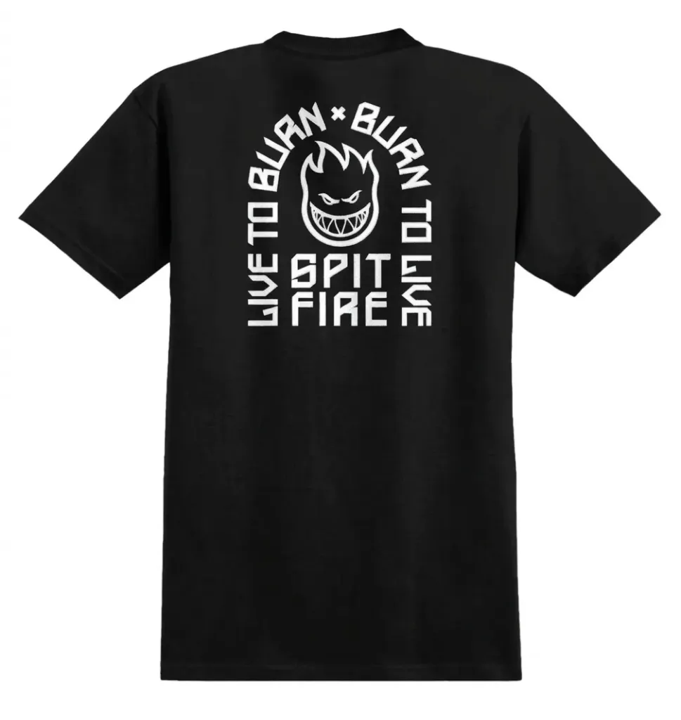 SF LTB ARCH II TEE BLACK (S)