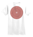 SF CLASSIC SWIRL OVERLAY TEE WHITE