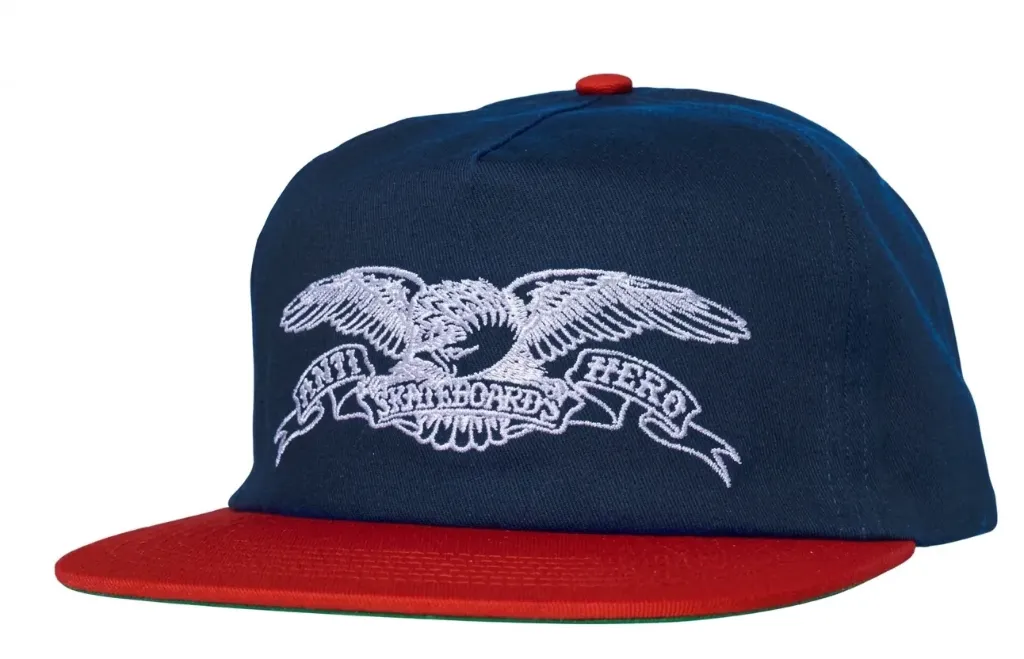 [50020145D00] AH BASIC EAGLE SNAPBACK NAVY RED