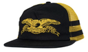 AH BASIC EAGLE SNAPBACK BLACK YELLOW