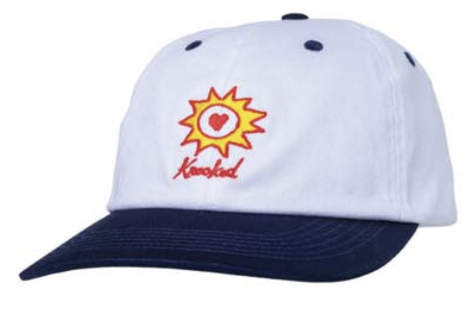 KR SUN HEART STRAPBACK WHITE
