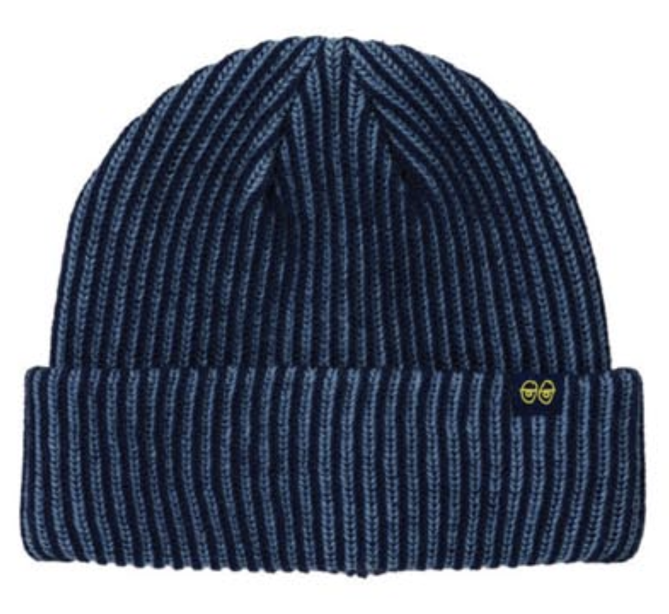 [50223050D00] KR EYES CUFF BEANIE NAVY