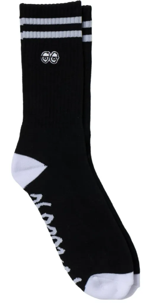 [57023046D00] KR EYES EMB SOCK BLACK